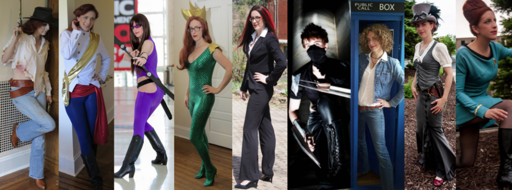 DragonCon 2014 Costume Lineup. (Scandal photo by Paul Cory; Steampunk and Star Trek photos by Jamie Bernstein; Kate Bishop photo by Cosplayers Canada)